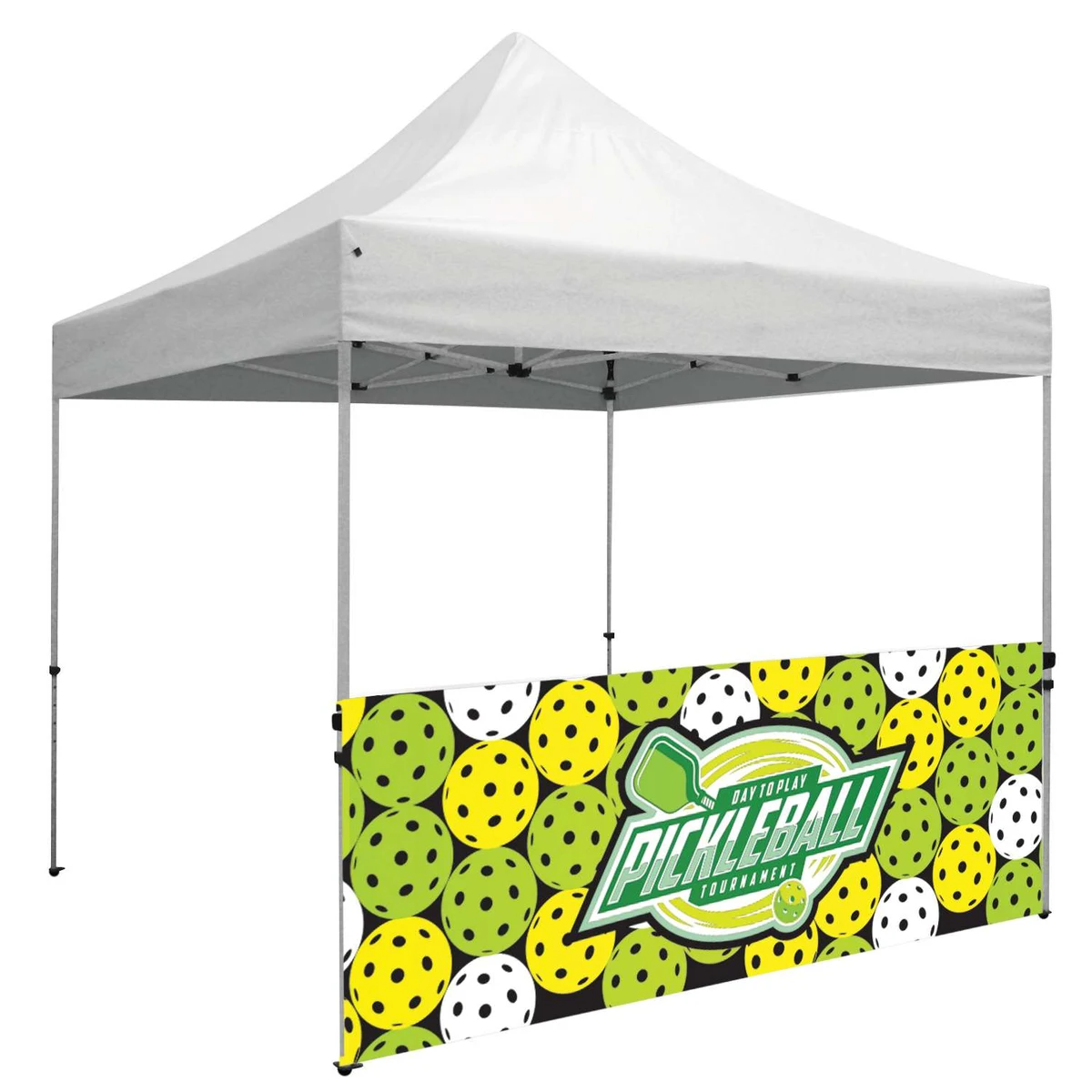 10' Premium Tent Half Wall Kit (Dye Sublimated, Single-Sided) 1