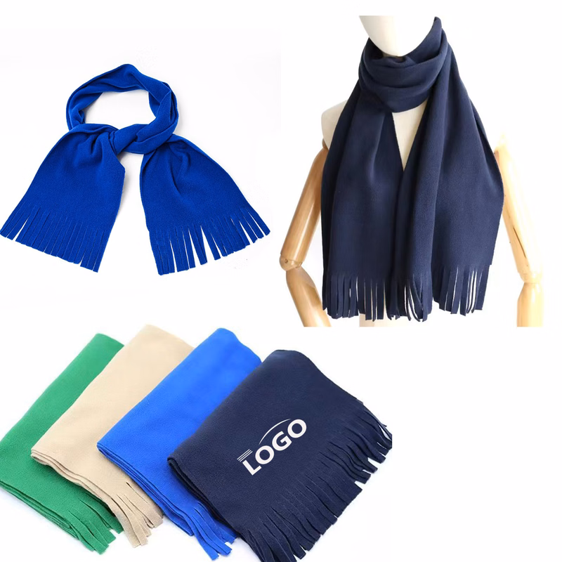 Down pashmina scarf Winter Polar Fleece Scarves