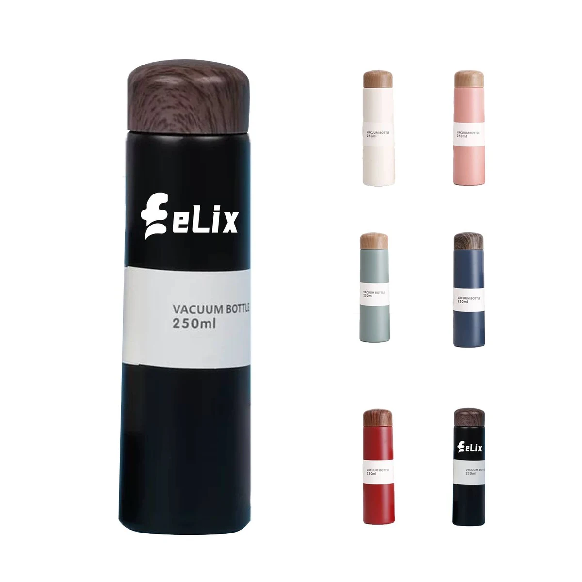 Mini Stainless Steel Thermos Flask, custom water bottle with logo imprint 1