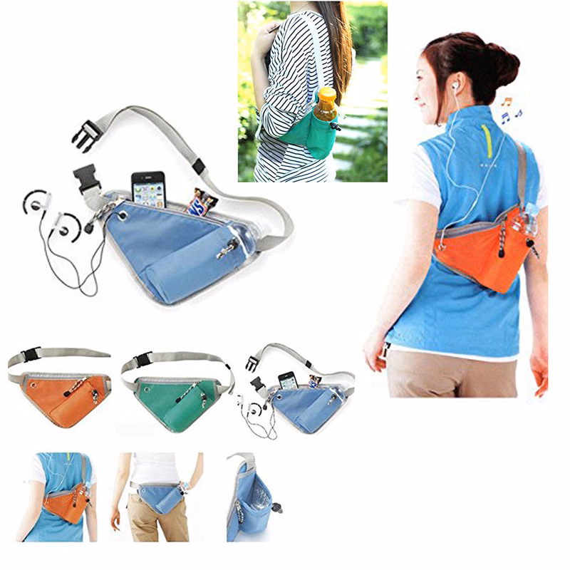 Adjustable Triangle Running Water Bag