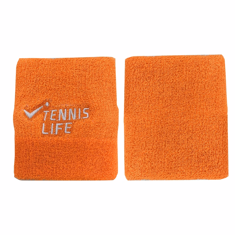 Polyester Embroidery Sweat-Absorbent Sports Wrist Guard