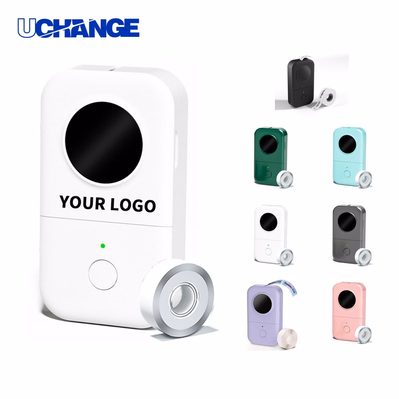 Inkless Label Printer Device 5.37" x 2.98" x 1.14"