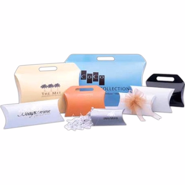 White Gloss Specialty Boxes with Handle
