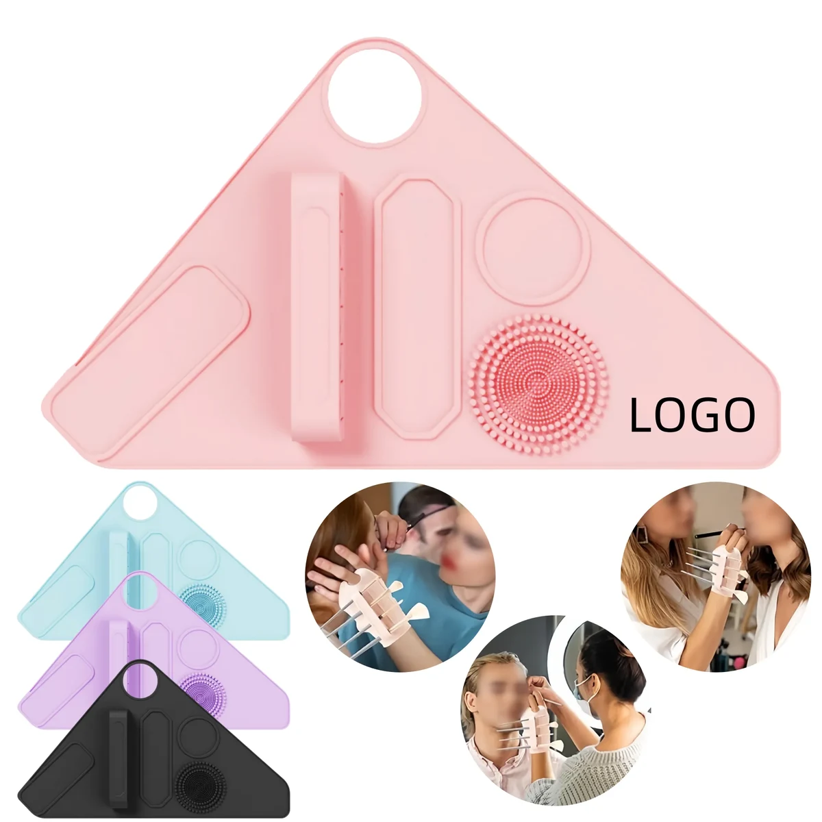 Multifunctional Silicone Makeup Assistant Wrist Strap 1