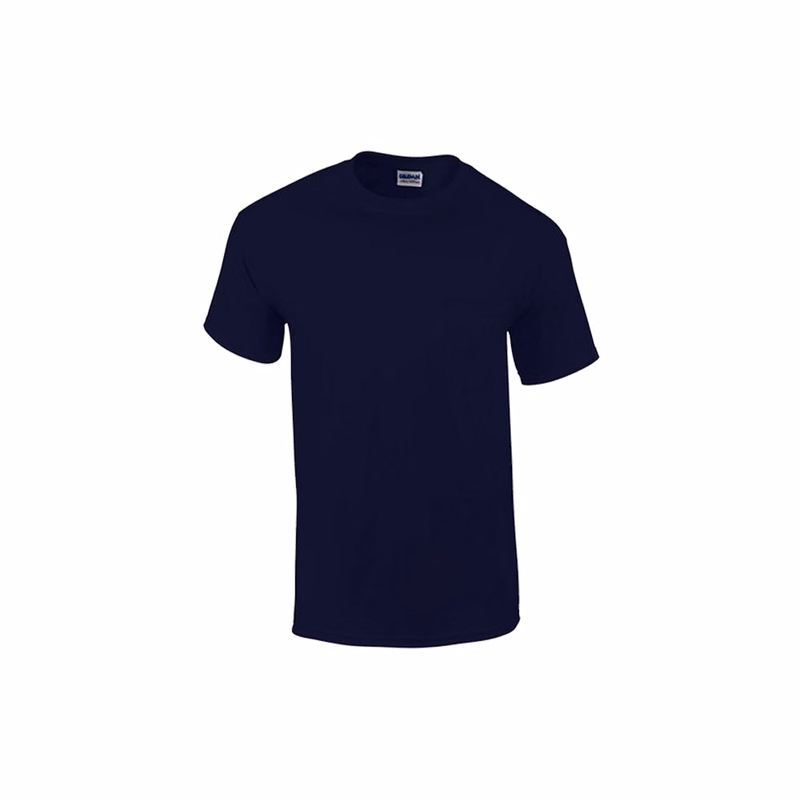 Gildan Irregular Pocket T-Shirts Navy Medium