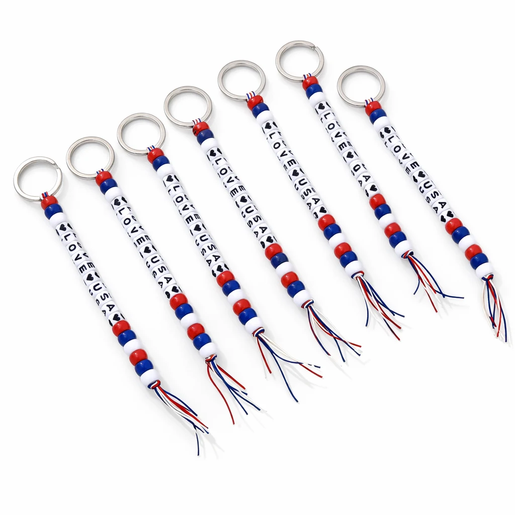 Beaded Keychain 1