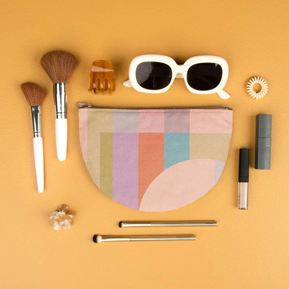 SLICE POUCH - 4CP PIGMENT DYED CANVAS 1