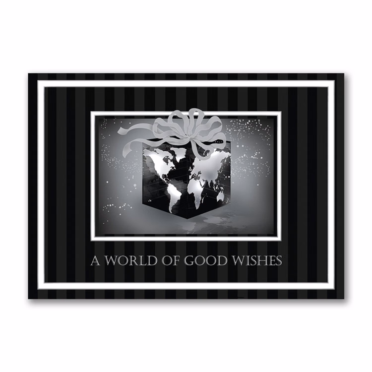 Worldly Wishes Package Card