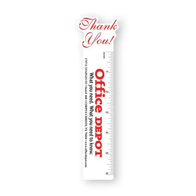 Bookmark - 2"X8" Thank You Custom Printed Bookmarks 1