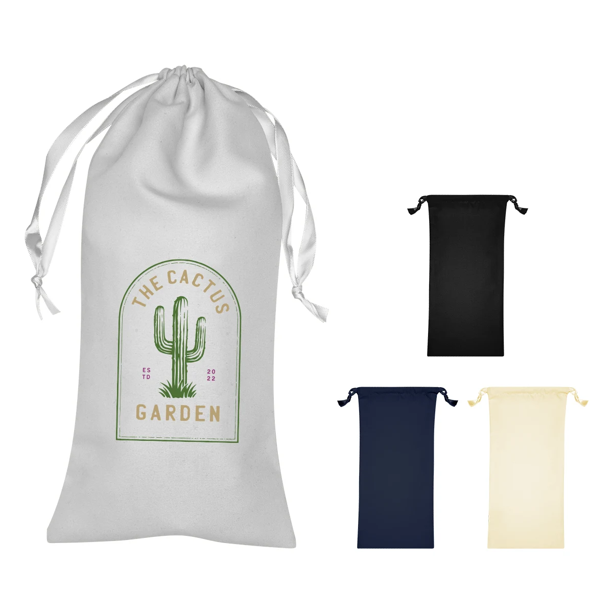 100% Polyester Pouch With Drawstring 1