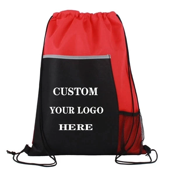 Non-Woven Pocket Drawstring Sports Pack 1