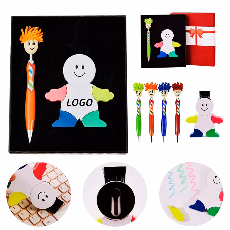 Ballpoint Pen Highlighter Gift Set