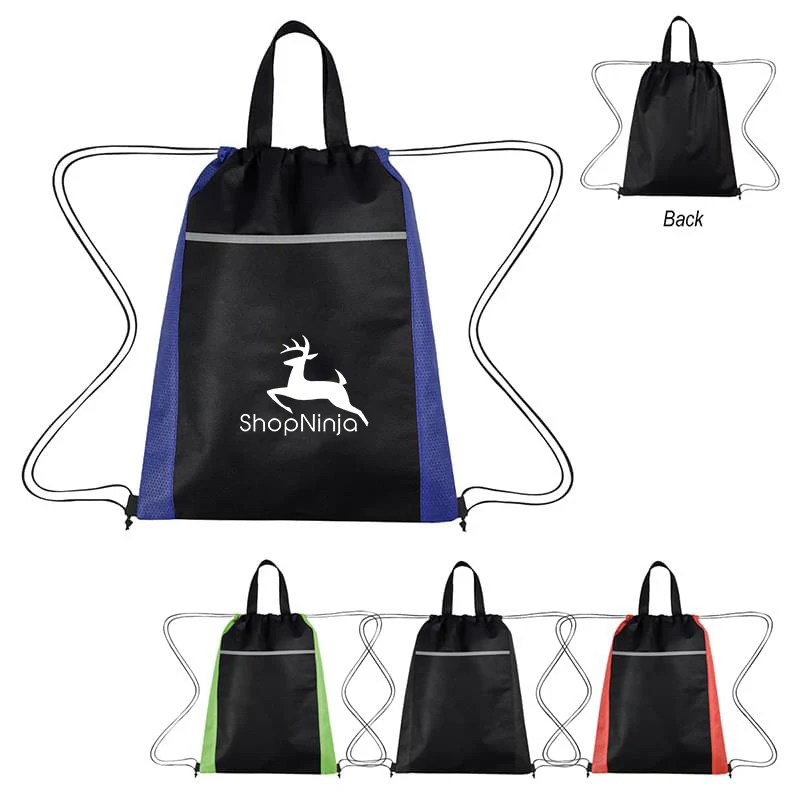 Honeycomb Non-Woven Drawstring Bag 1