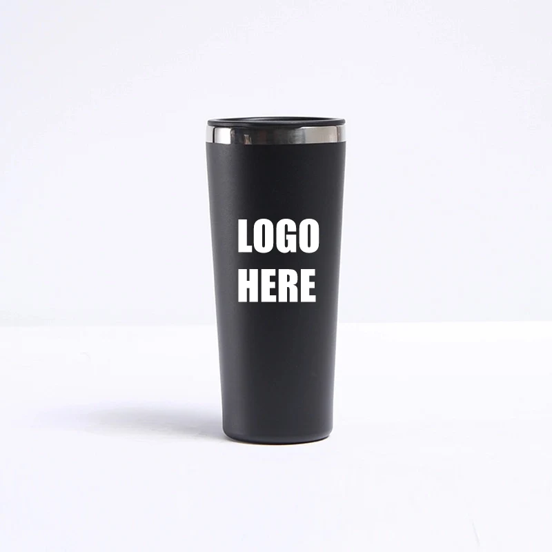 Custom 22 oz Stainless Steel Travel Coffee Mug With Straw 1