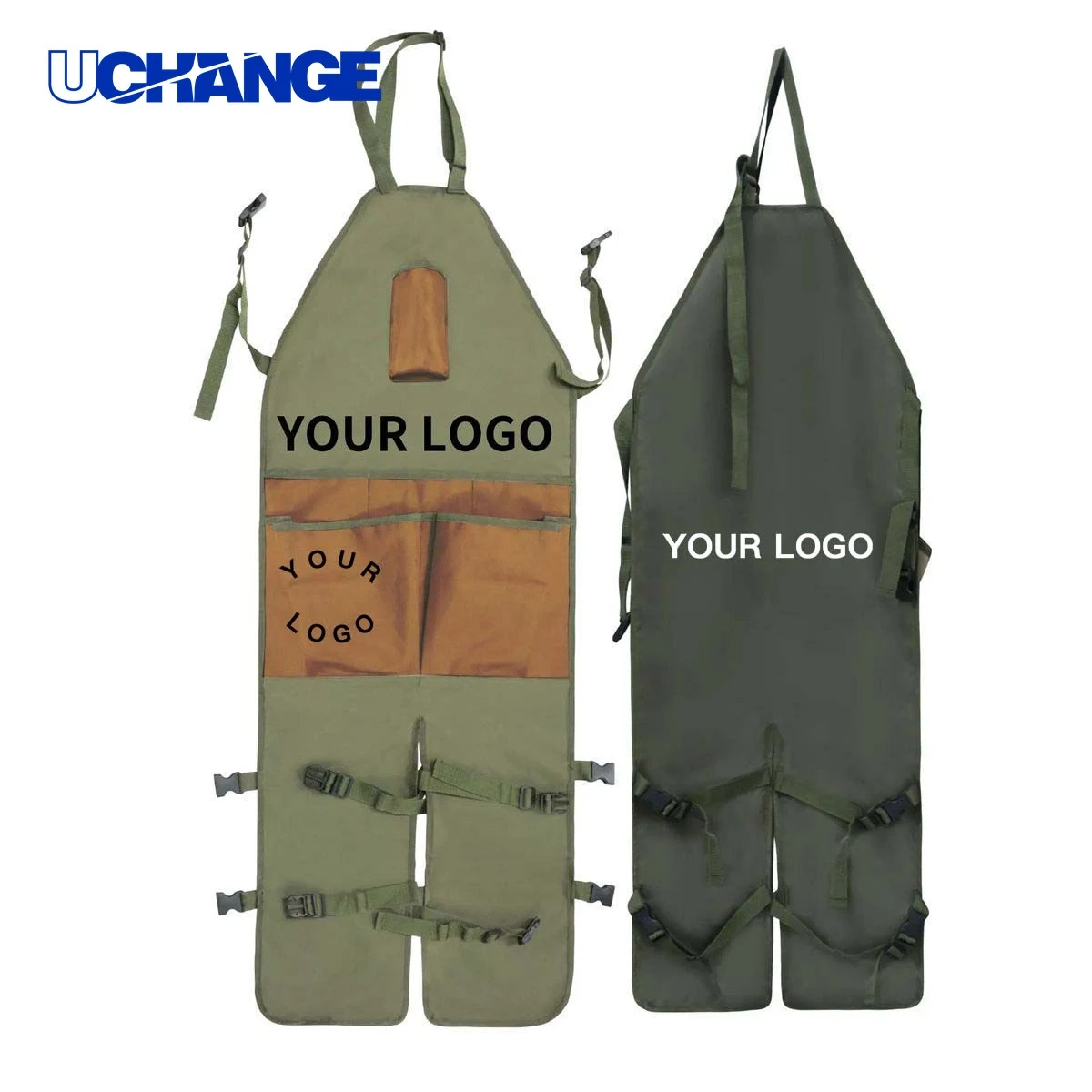 Utility Apron for Gardening and Outdoor Work 1