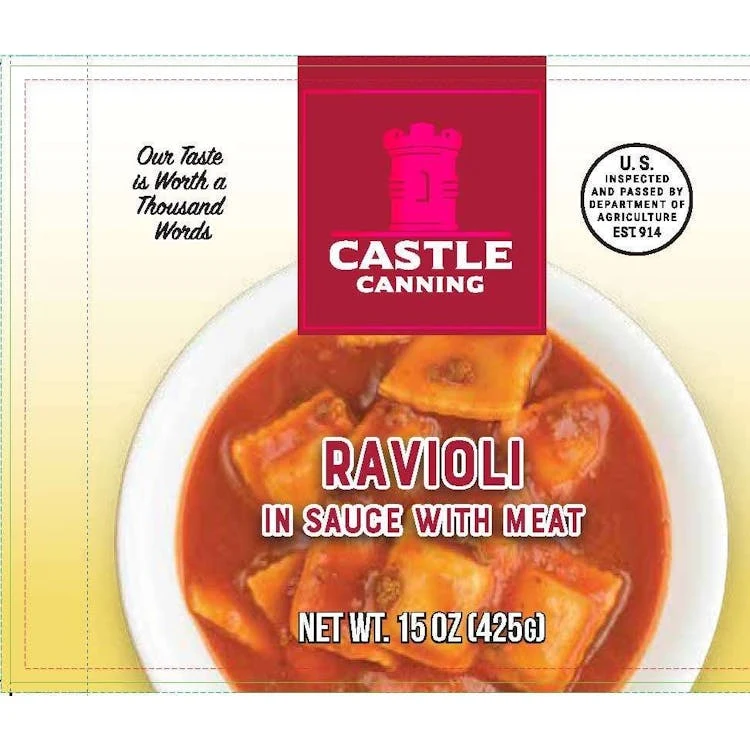 Canned Ravioli with Meat Sauce - Full Pallet 1