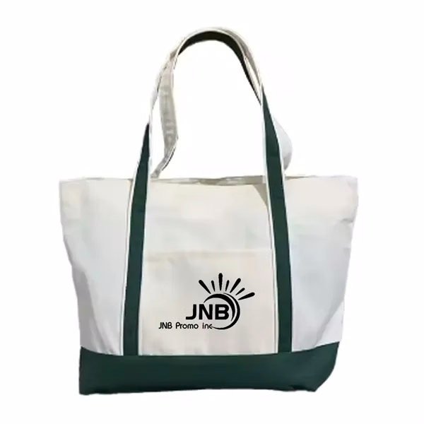 Stylish and Durable Zippered Boat Tote