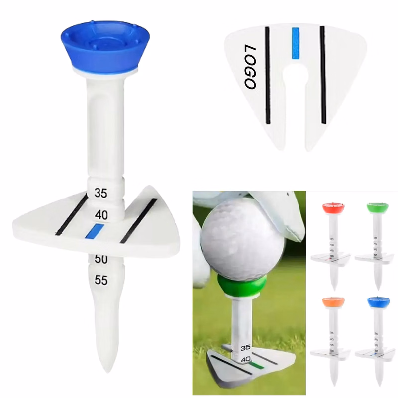 Adjustable Height Plastic Golf Tee