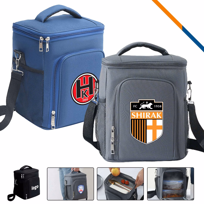 Zulit PEVA Crossbody Insulated Cooler Bag