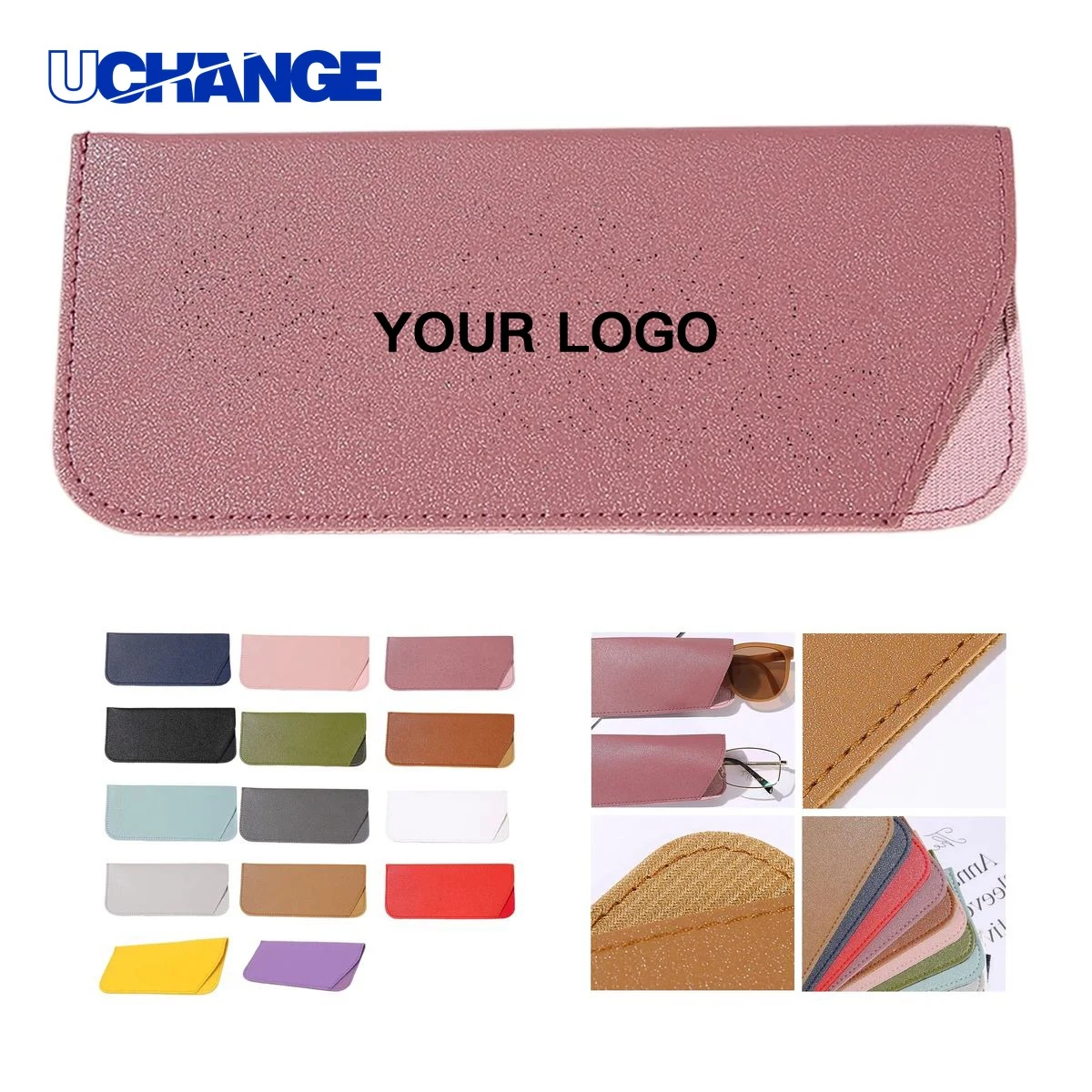 PU Leather Glasses Case with Secure Structure 1
