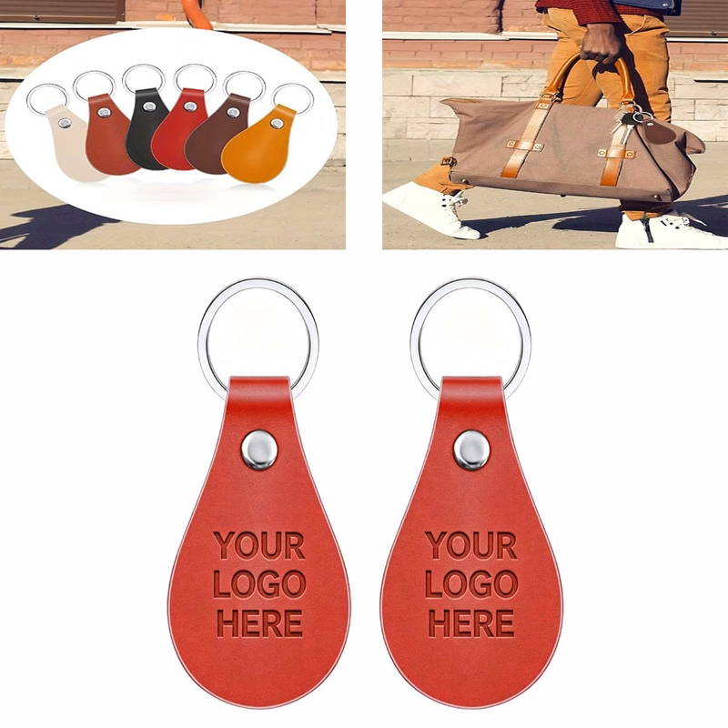 Premium PU Car Key Fob Pendant