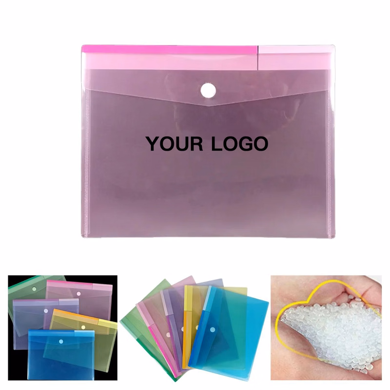 Waterproof PP Document Bag with Secure Closure