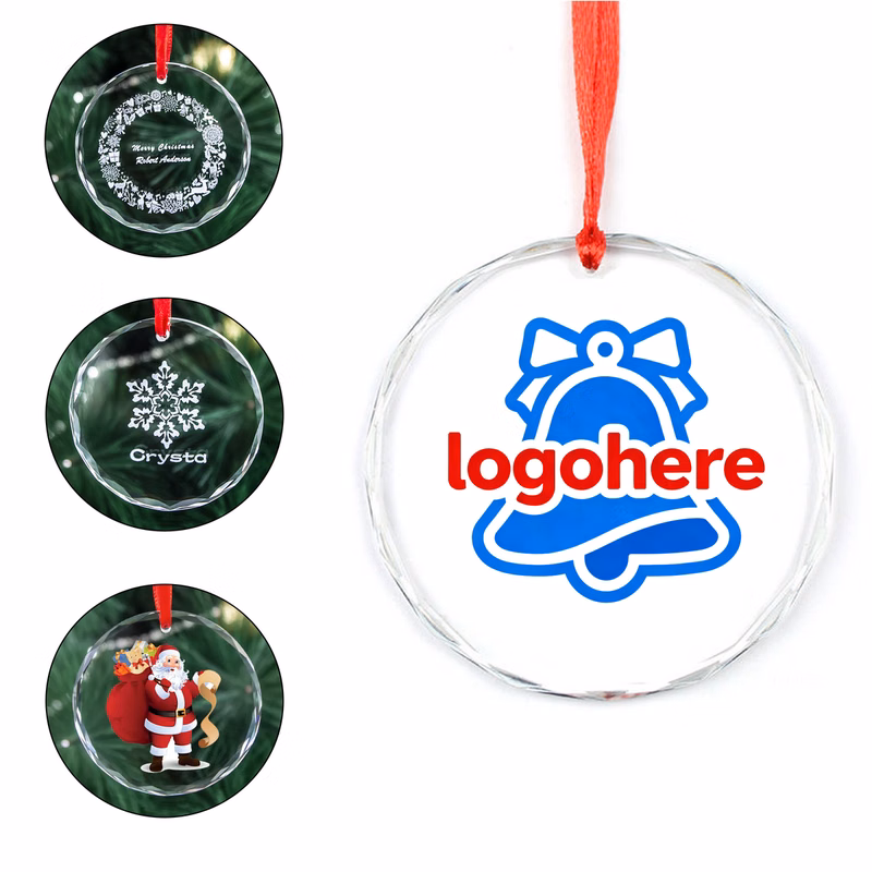 MOQ 50 Clear Christmas Decoration