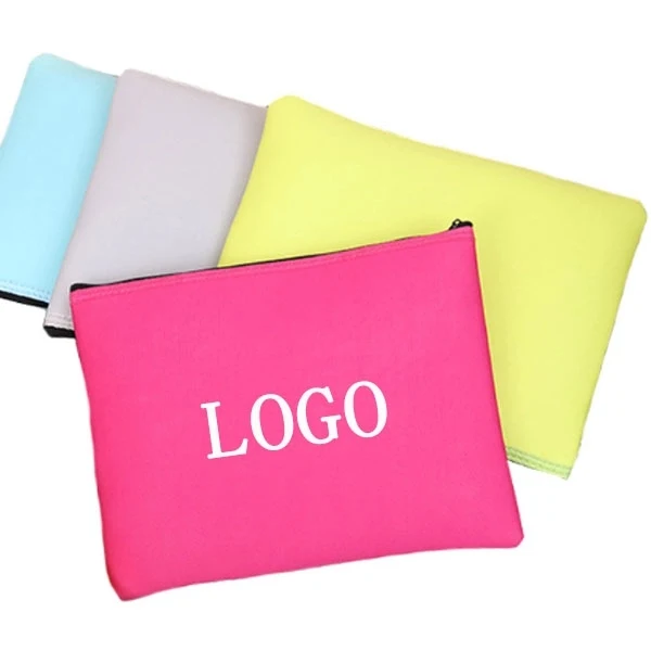 Neoprene Zipper Cosmetic Pouch 1