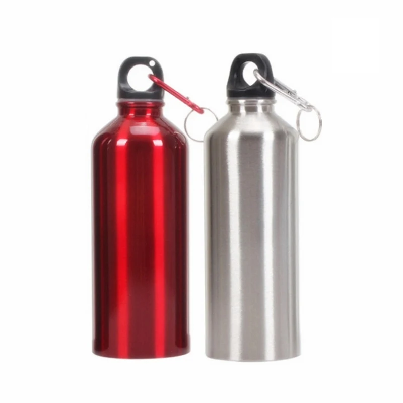 17 Oz. Aluminum Sports Water Bottle w/ Carabiner, custom water bottle with logo imprint 1