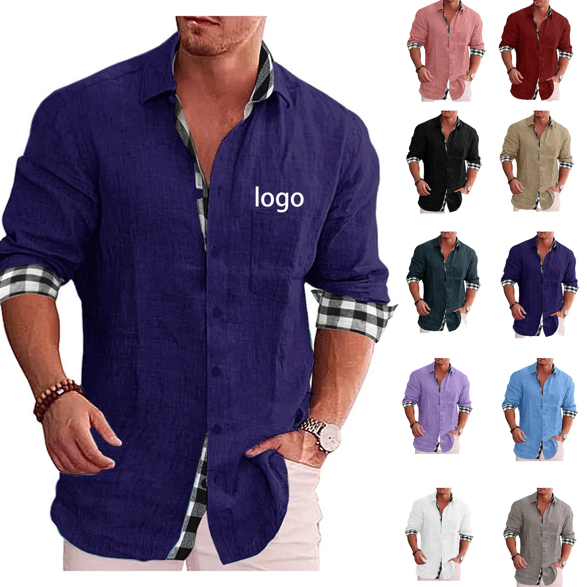 Casual Linen Shirt 1