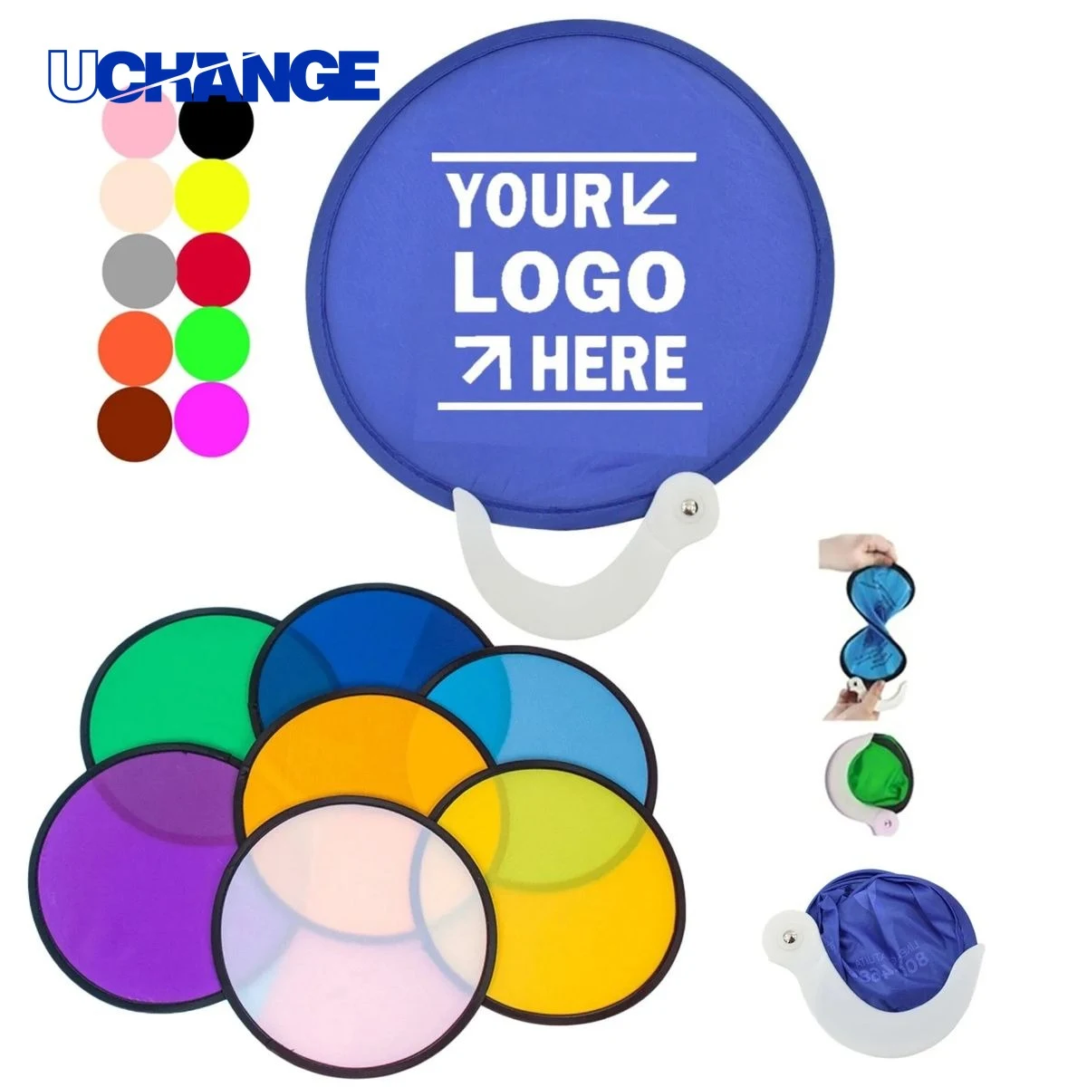 Twist-And-Chill Hand Fan Cooling Tool for Summer Events & Outdoor Giveaways 1