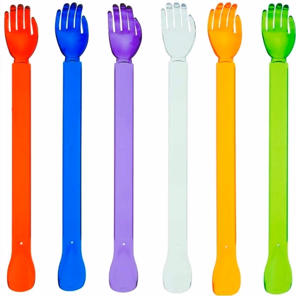 Plastic Back Scratcher With Shoe Horn