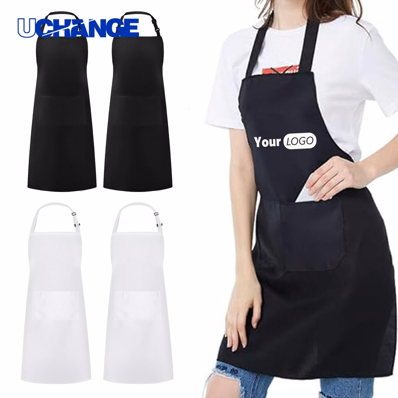 Adjustable Polyester Chef Apron Protective Wear