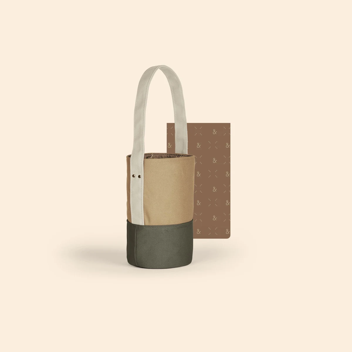 CITY CUT & SEW GROWLER TOTE 1