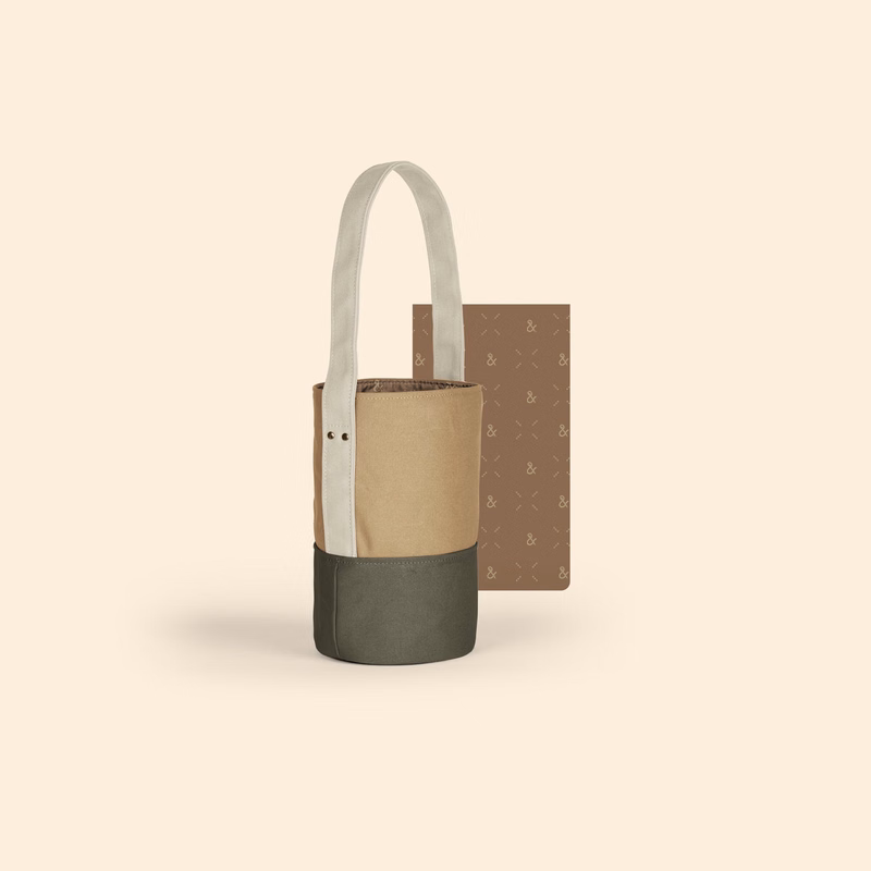 CITY CUT & SEW GROWLER TOTE