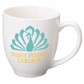 15 oz. White Bistro Coffee Mug