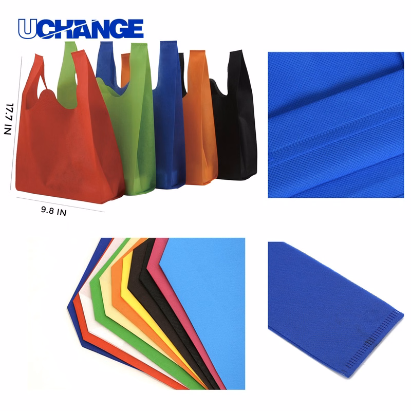 Durable Non-Woven Vest Tote Bag