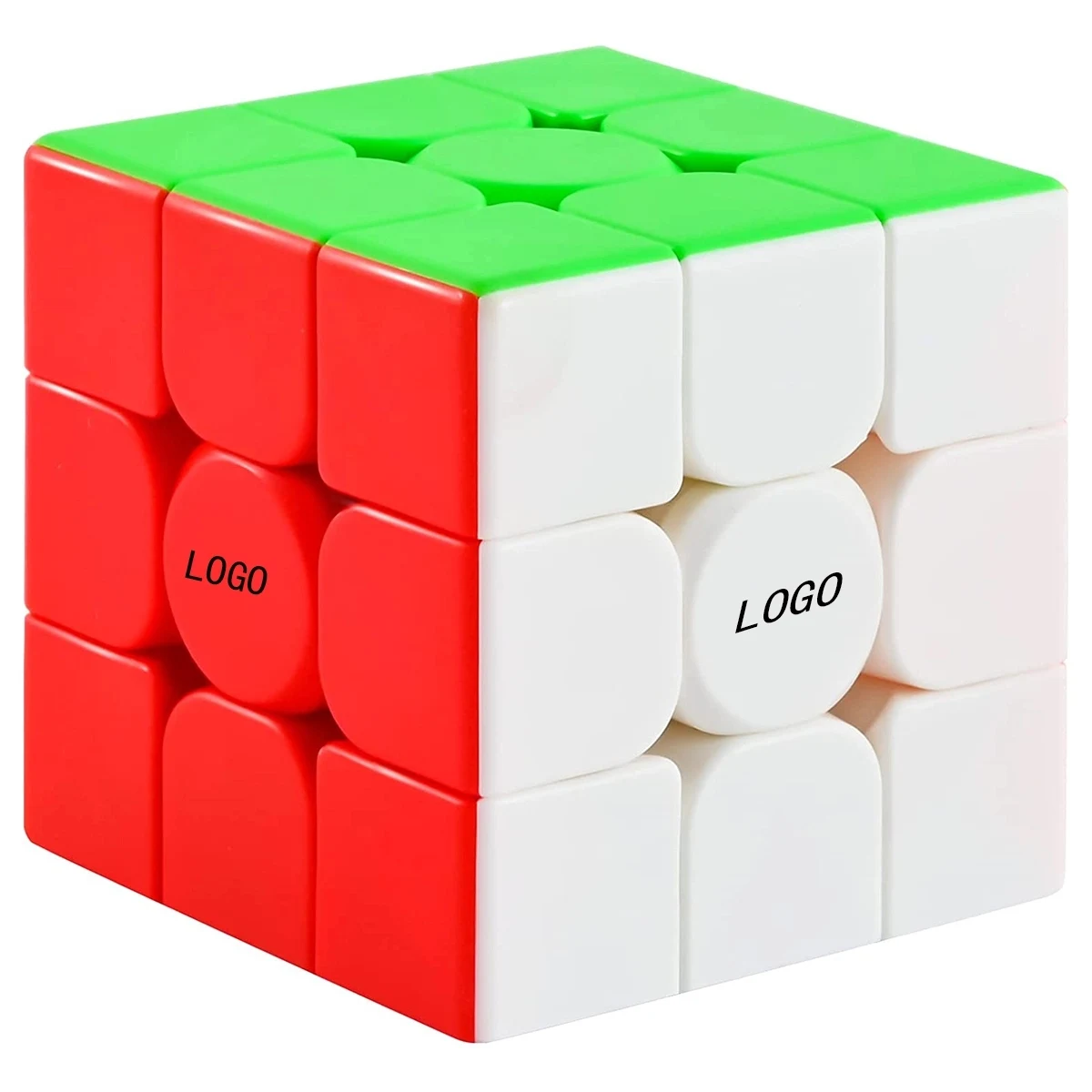 Solid Color 3X3X3 Puzzle Cube 1