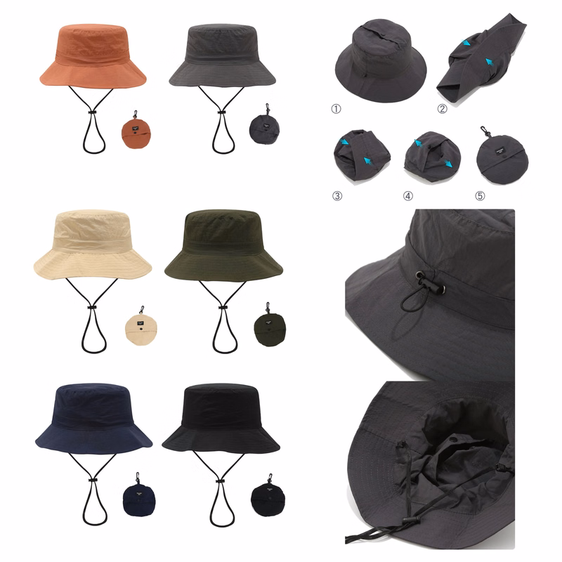 MOQ50 Quick-Drying Waterproof Fishing Hat