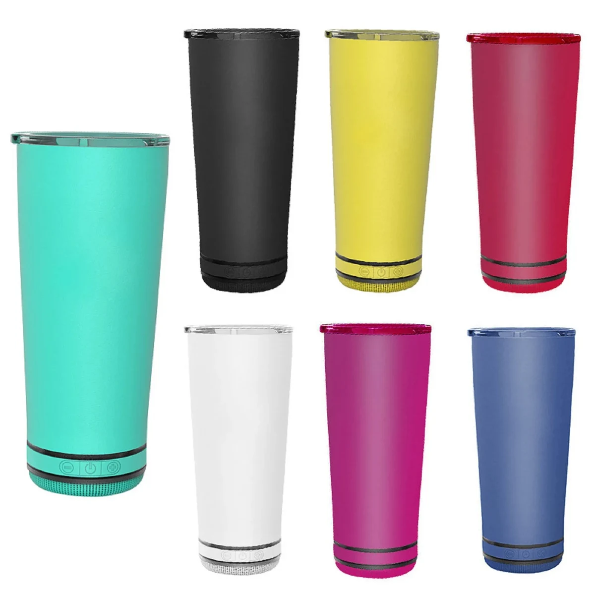17 Oz. Double Wall Sublimation Wireless Speaker Tumbler 1
