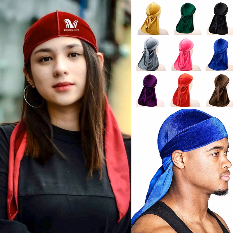 Velvet Long Tail Pirate Hat Hip Hop
