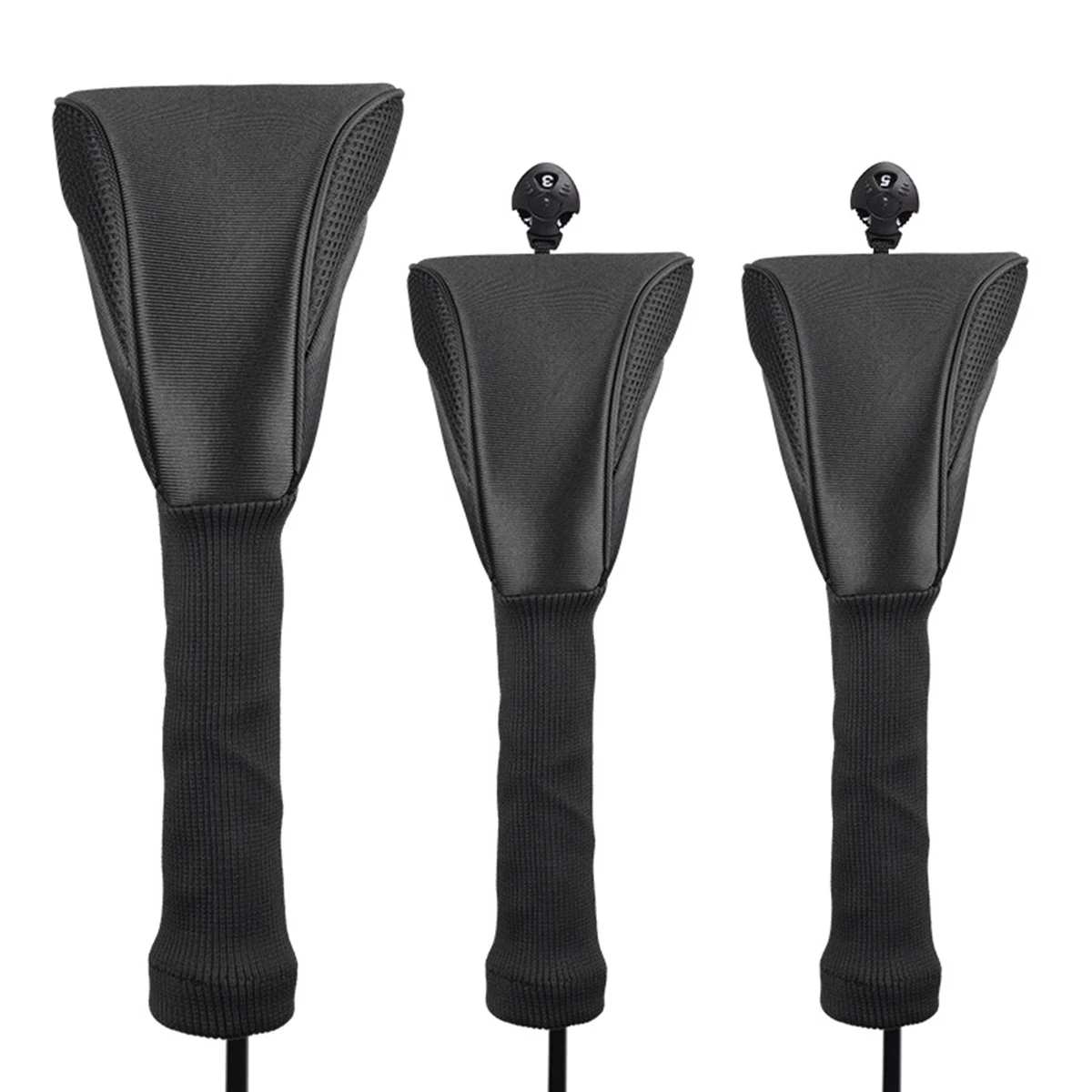Golf Club Head Covers 3Pcs Set 1