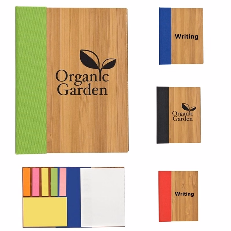 Desk Buddy Imitation Bamboo Cover Notebook