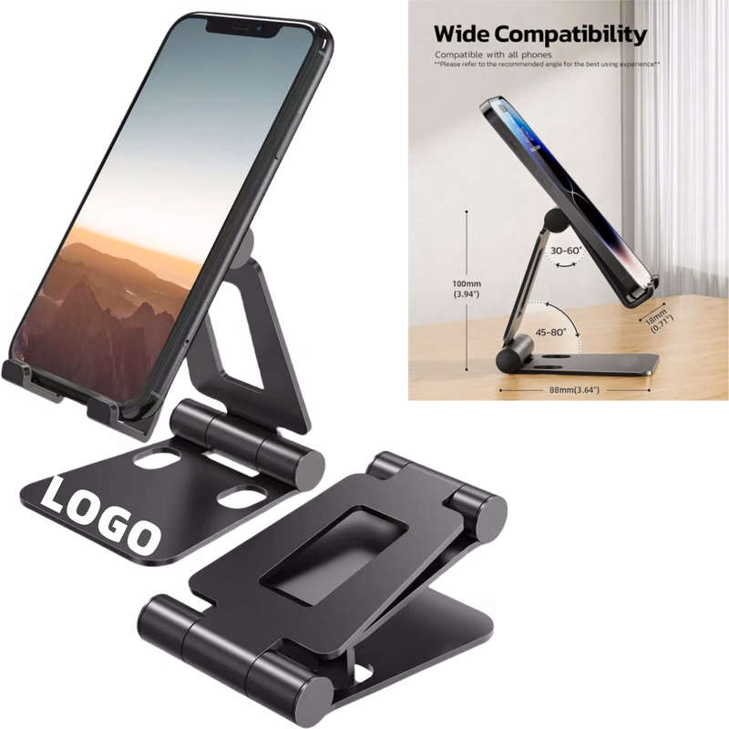 Adjustable Foldable Desktop Cellphone Tablet Stand Holder