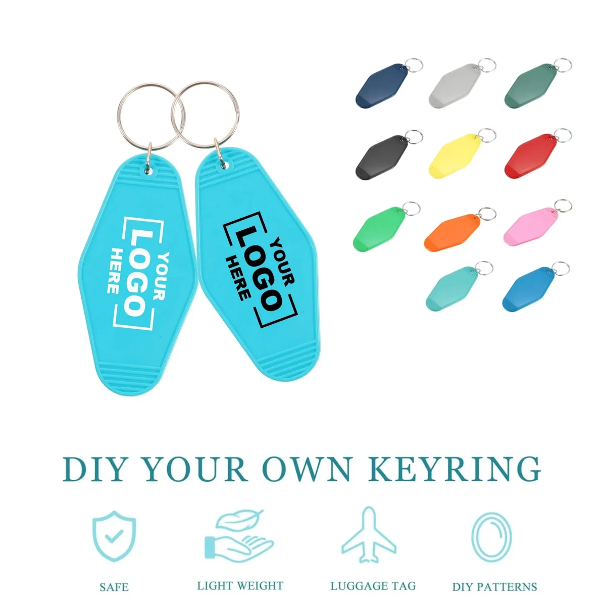 ABS Hotel Key Plate 1