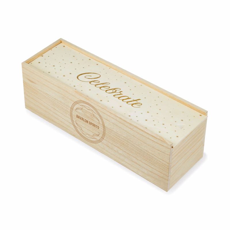 Twine Living® Starlight 1 Bottle Wooden Box