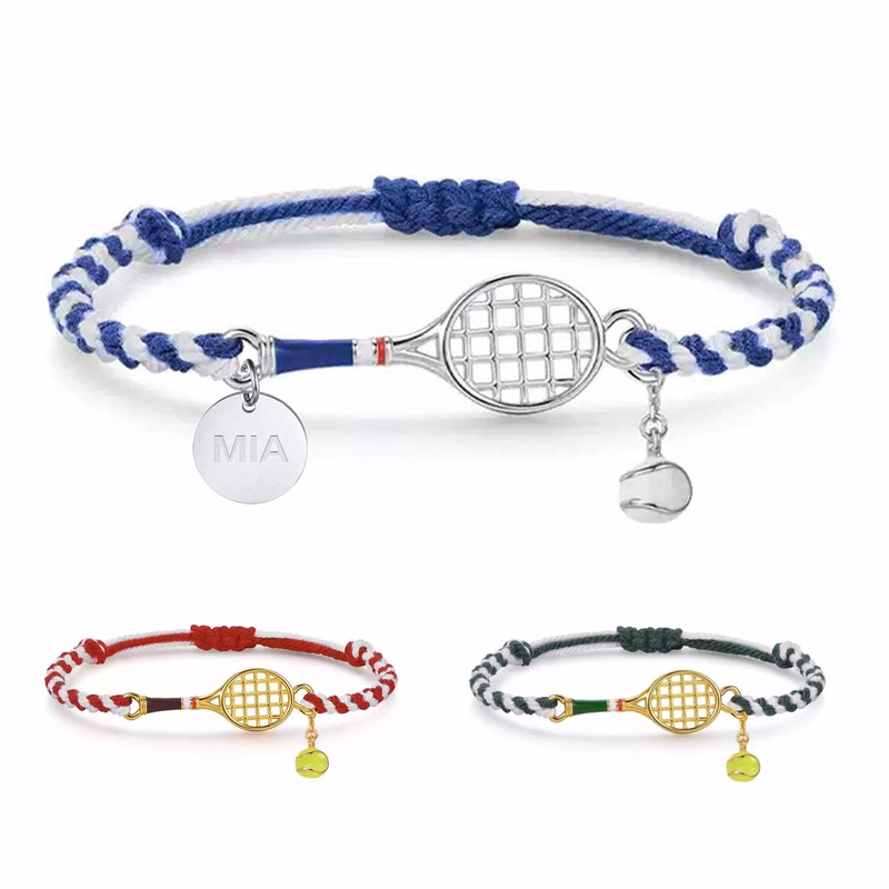 Tennis Racket Bracelet