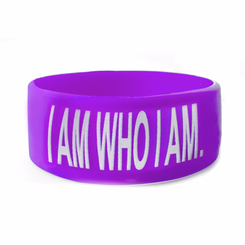 1" Jumbo Wristband- Screen Print