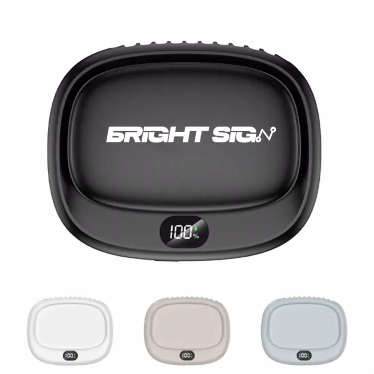 5-Speed LCD Display Outdoor Portable Fan