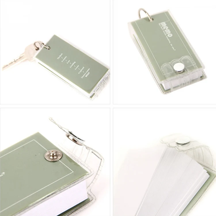 Memo with Keychain and Buckle 1